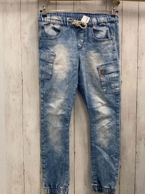 Cropp Denim  Hose  Gr. 28/32  blau Jeans Kordel 