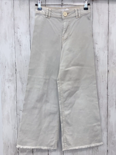 Zara  Hose  Gr. 134  hellblau Jeans Fransensaum 