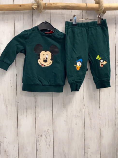 2tlg  Pullover + Jogginghose  Gr. 68  grün Disney Figuren 