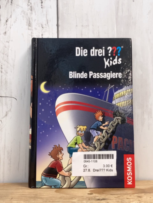 Drei??? Kids  Buch Blinde Passagiere 