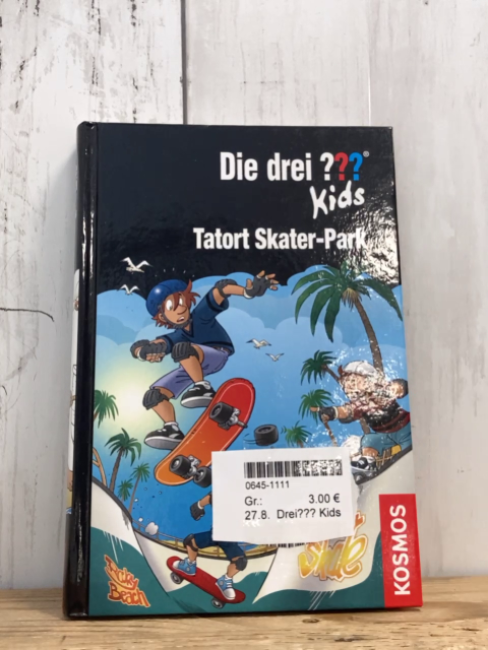 Drei??? Kids  Buch Tatort Skater-Park 