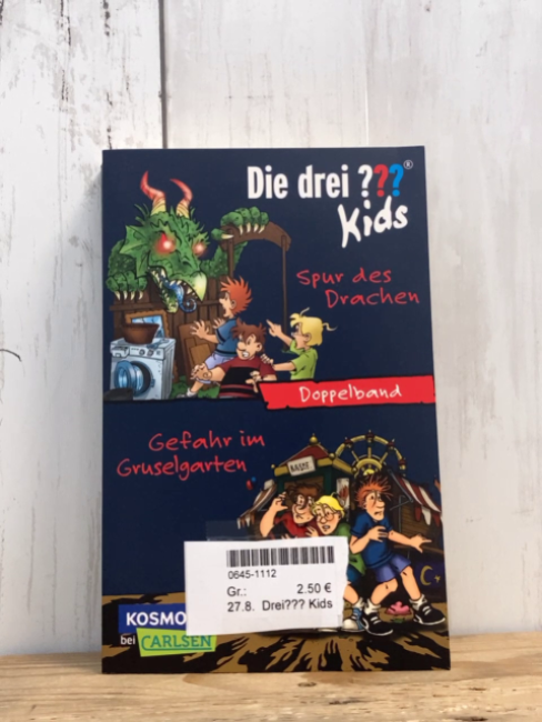 Drei??? Kids  Taschenbuch Spur des Drachen / Gefahr im Gruselgarten 