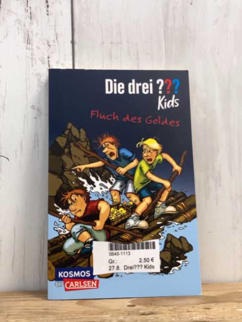 Drei??? Kids  Taschenbuch Fluch des Goldes 