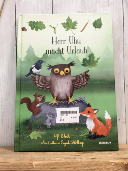   Buch Herr Uhu macht Urlaub 