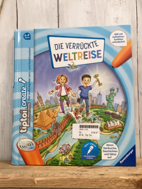 Tip Toi  Pappbuch Die verrückte Weltreise 