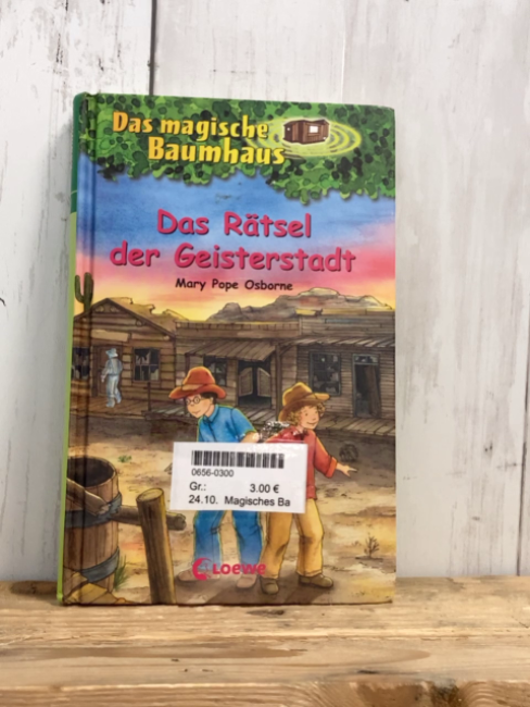 Magisches Baumhaus  Buch Das Rätsel der Geisterstadt 