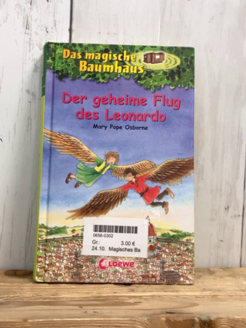 Magisches Baumhaus  Buch Der geheime Flug des Leonardo 
