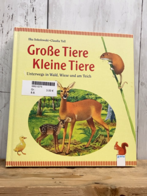  Buch Große Tiere - Kleine Tiere 