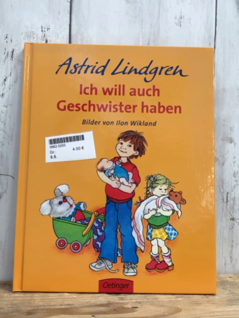   Buch Ich will auch Geschwister haben 