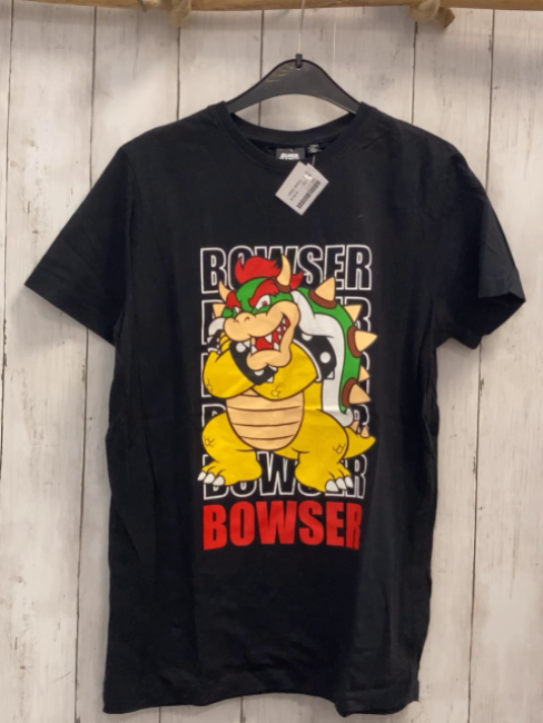 Super Maio  T-Shirt  Gr. 152  schwarz Bild Super Mario 