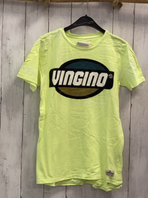Vingino  T-Shirt  Gr. 152  hellgrün Schrift 