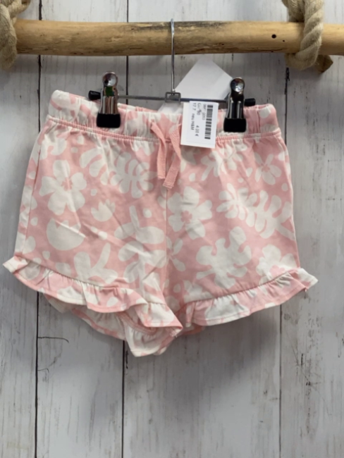 neu H&M  Shrorts  Gr. 80  rosa weiße Blumen 