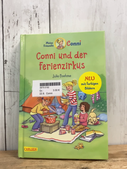  Buch Conni und der Ferienzirkus 