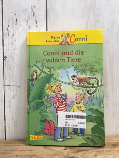Conni  Buch Conni und die wilden Tiere 