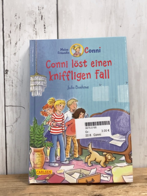 Buch Conni löst einen kniffligen Fall 