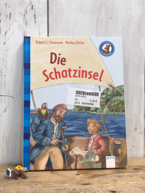 Bücherbär  Buch Die Schatzinsel 