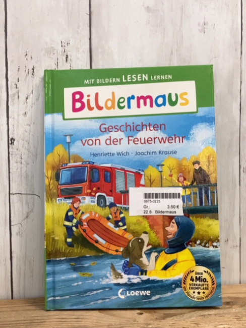 Bildermaus  Buch Geschichten von der Feuerwehr 