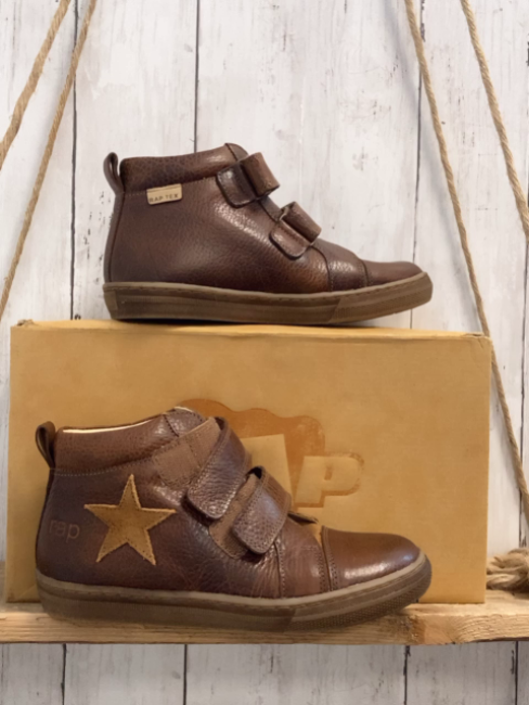 neu RAP Boots  Gr. 33  braun Leder 