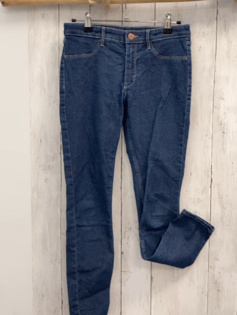 H&M  Hose  Gr. 152  blau Jeans Bund verstellaar