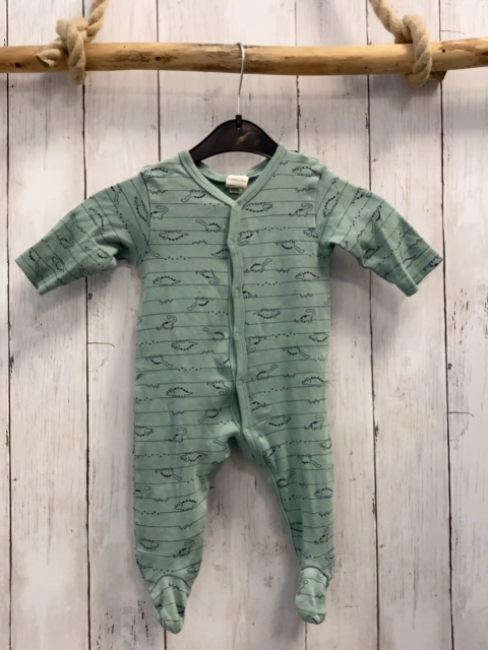 Alana Schlafanzug Gr. 50  mint Dinos