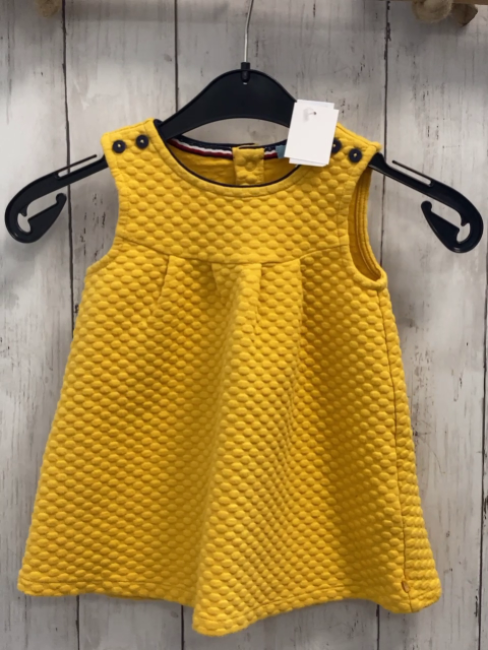 Obaibi  Kleid  Gr. 74  gelb Struktur 