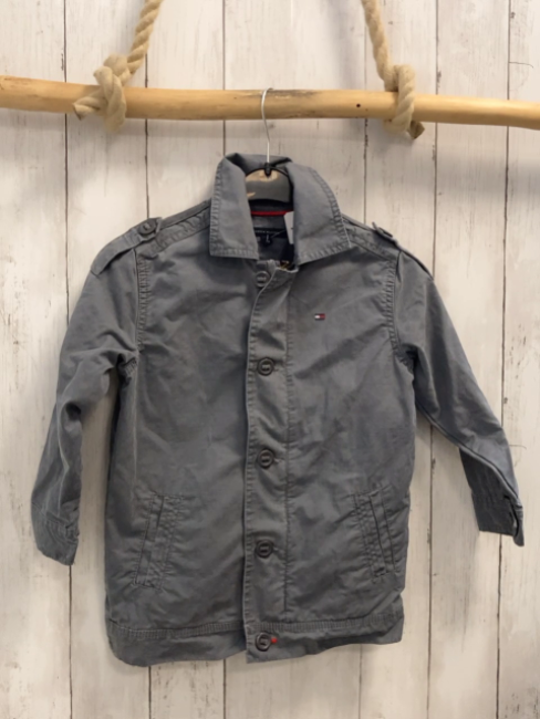 Tommy Hilfiger  Jacke  Gr. 104  grau 