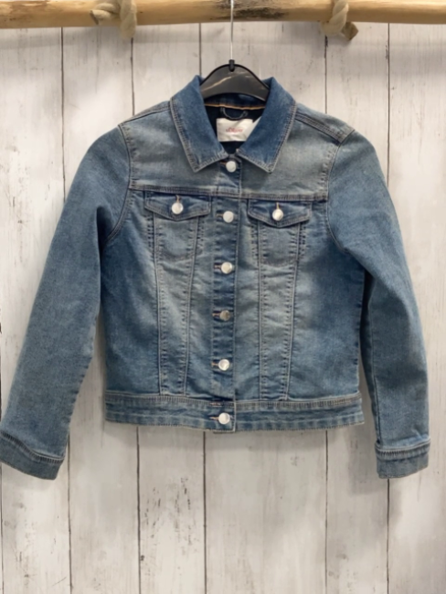 S´Oliver  Jeansjacke  Gr. 128  blau 