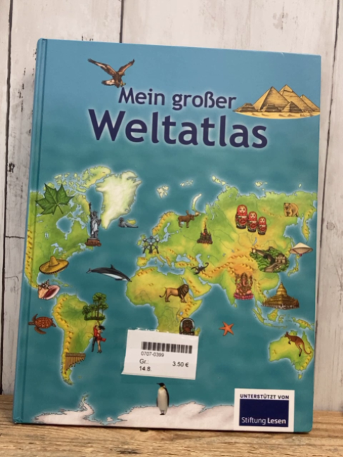  Buch Mein großer Weltatlas