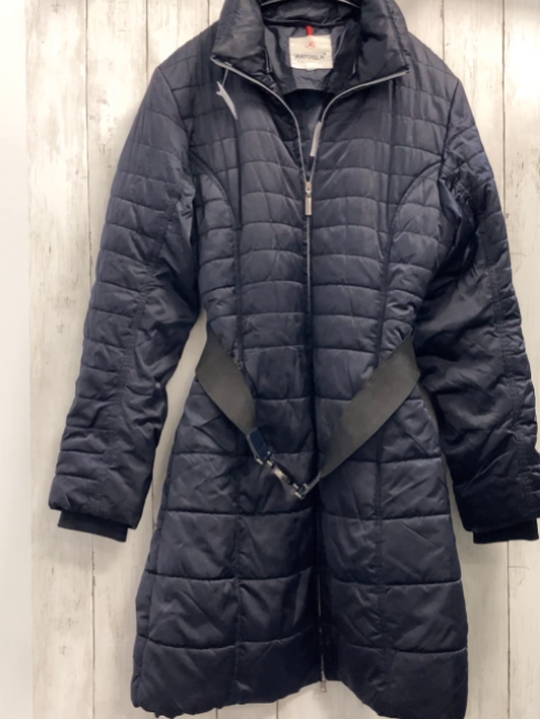 Matogla  Mantel Gr. M blau mit Gürtel 