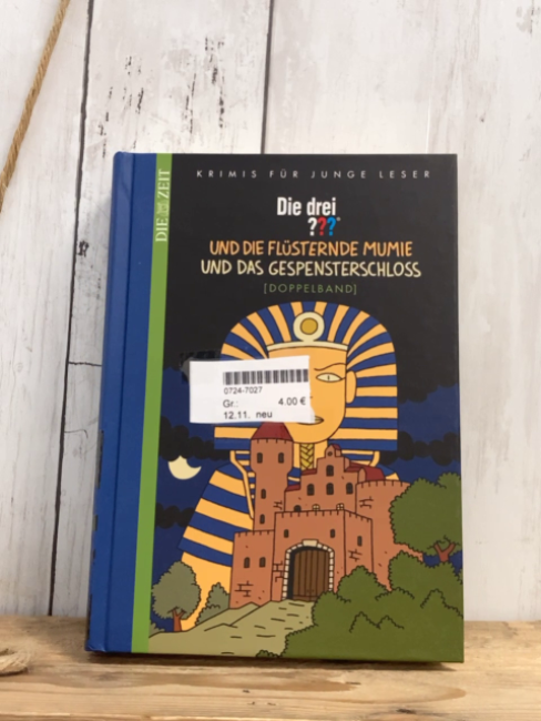 neu  Buch Die drei??? und die Flüsternde Mumie und das Gespensterschloss 