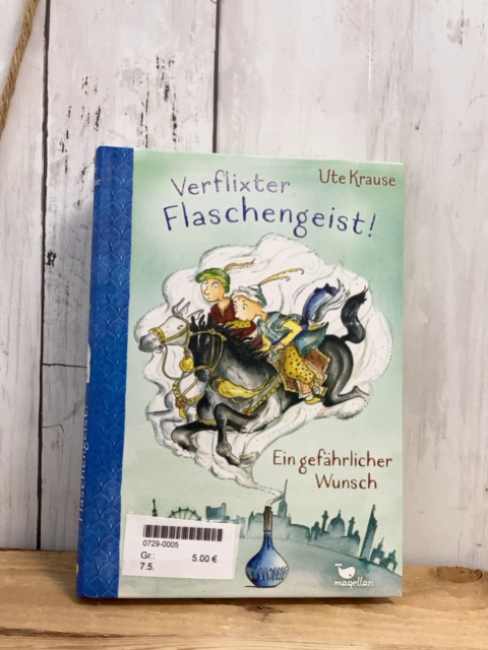   Buch Verixter Flaschengeist Ein gefährlicher Wunsch 