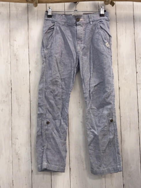 H&M  Hose  Gr. 134  hellblau weiße Streifen 