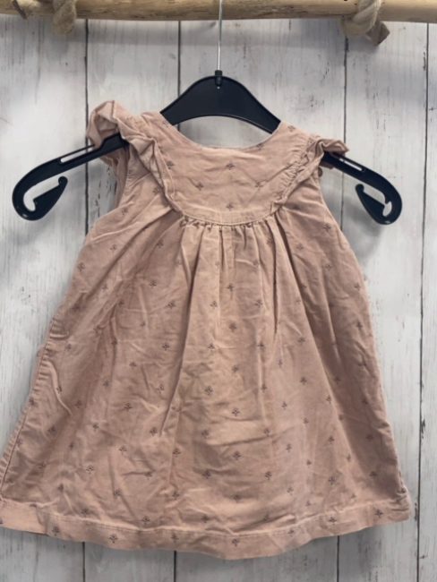 Zara  Kled  Gr. 86  altrosa Kord Blumen Rüschen 