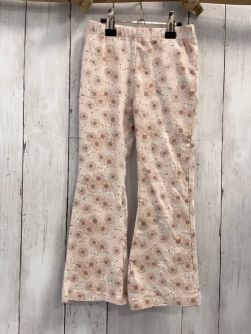 Dirkje  Leggings  Gr. 98  hellgrau Blumen 