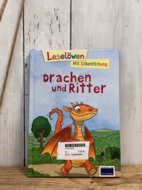 Leselöwen  Buch Drachen und Ritter 