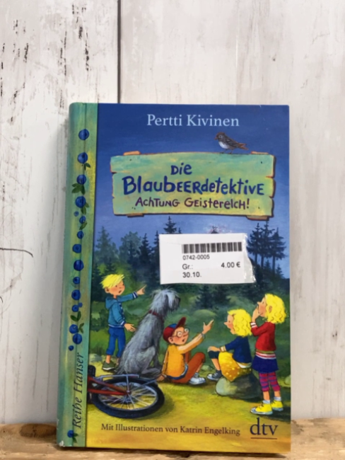   Buch De Blaubeerdetektive Achtung Geisterelch