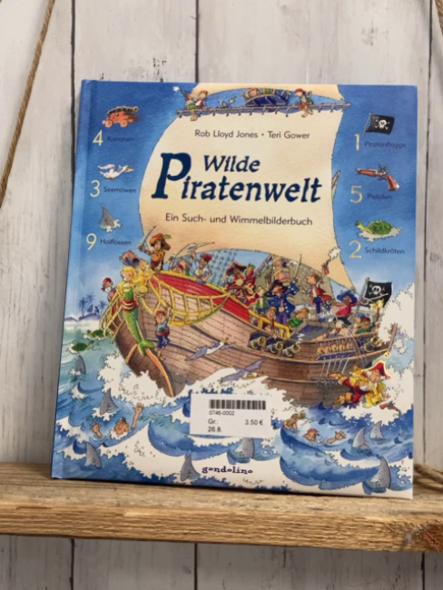   Buch Wilde Piratenwelt  Such- und Wimmelbilderbuch
