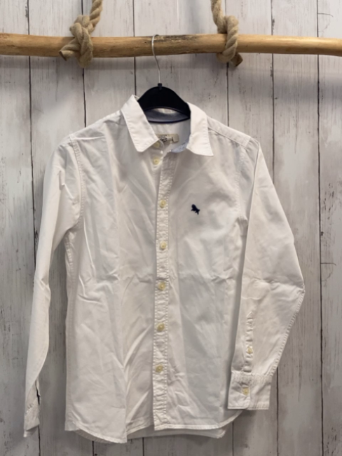 H&M  Hemd  Gr. 134  weiß 
