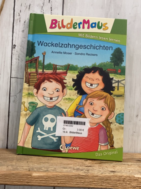 BilderMaus  Buch Wackelzahngeschichten 