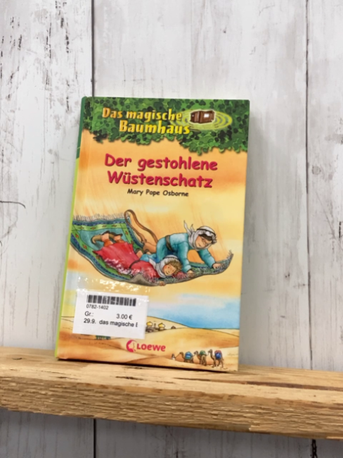 das magische Baumhaus Buch Der Gestohlene Wüstenschatz