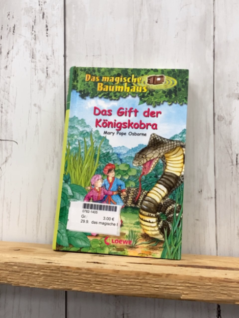 das magische Baumhaus Buch Das Gift der Königsobra