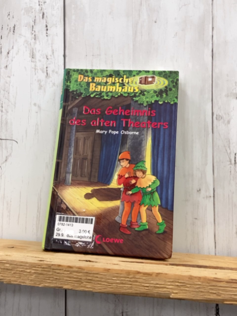 das magsiche Baumhaus Buch Das Geheimnis des alten Theaters