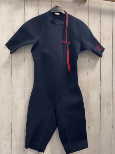 Decathlon  Neoprenoverall  Gr. 158/164  blau rote Schrift 