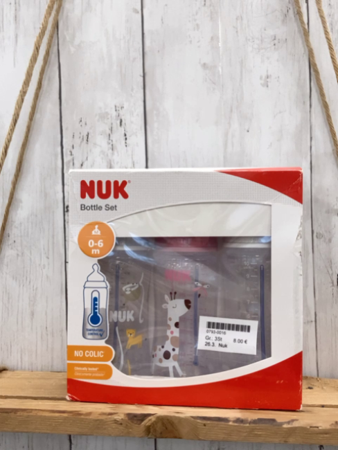 Nuk  Flaschenset  Gr. 3St   Flaschen im Karton 