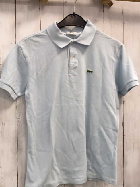Lacoste  T-Shirt  Gr. 152  hellblau Polokragen 