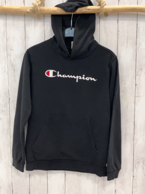 Champion Pullover Gr. 152  schwarz Kapuze
