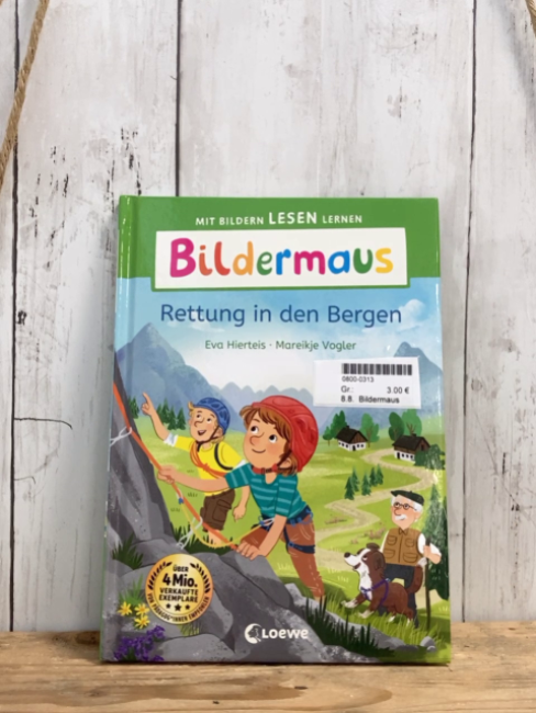 Bildermaus  Buch Rettung in den Bergen 
