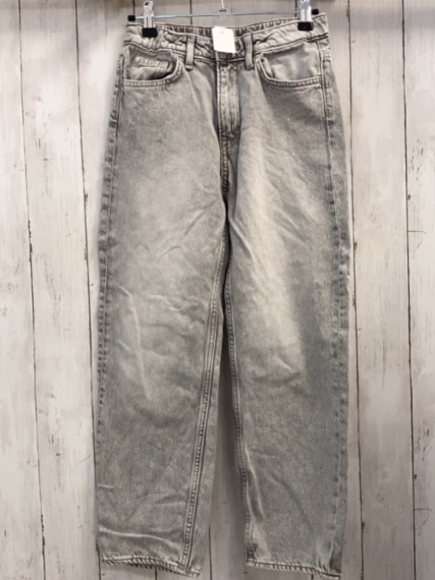H&M Hose  Gr. 146  hellgrau Jeans Bund verstellbar 