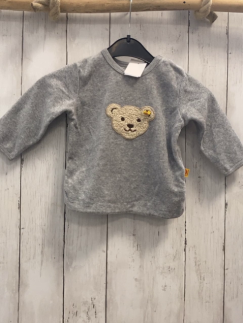 Steiff  Pullover  Gr. 68  grau Nicky