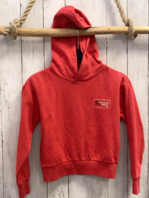 Fila  Pullover Gr. 128 dunkler himbeerton kapuze Schrift 